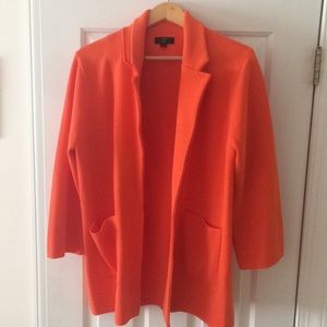 Orange J. Crew Jacket